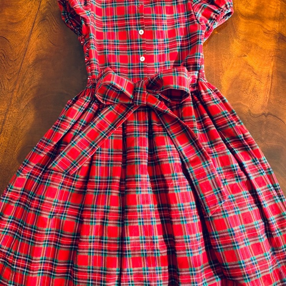 Anavini Holiday Plaid Dress- 10y - Picture 4 of 7